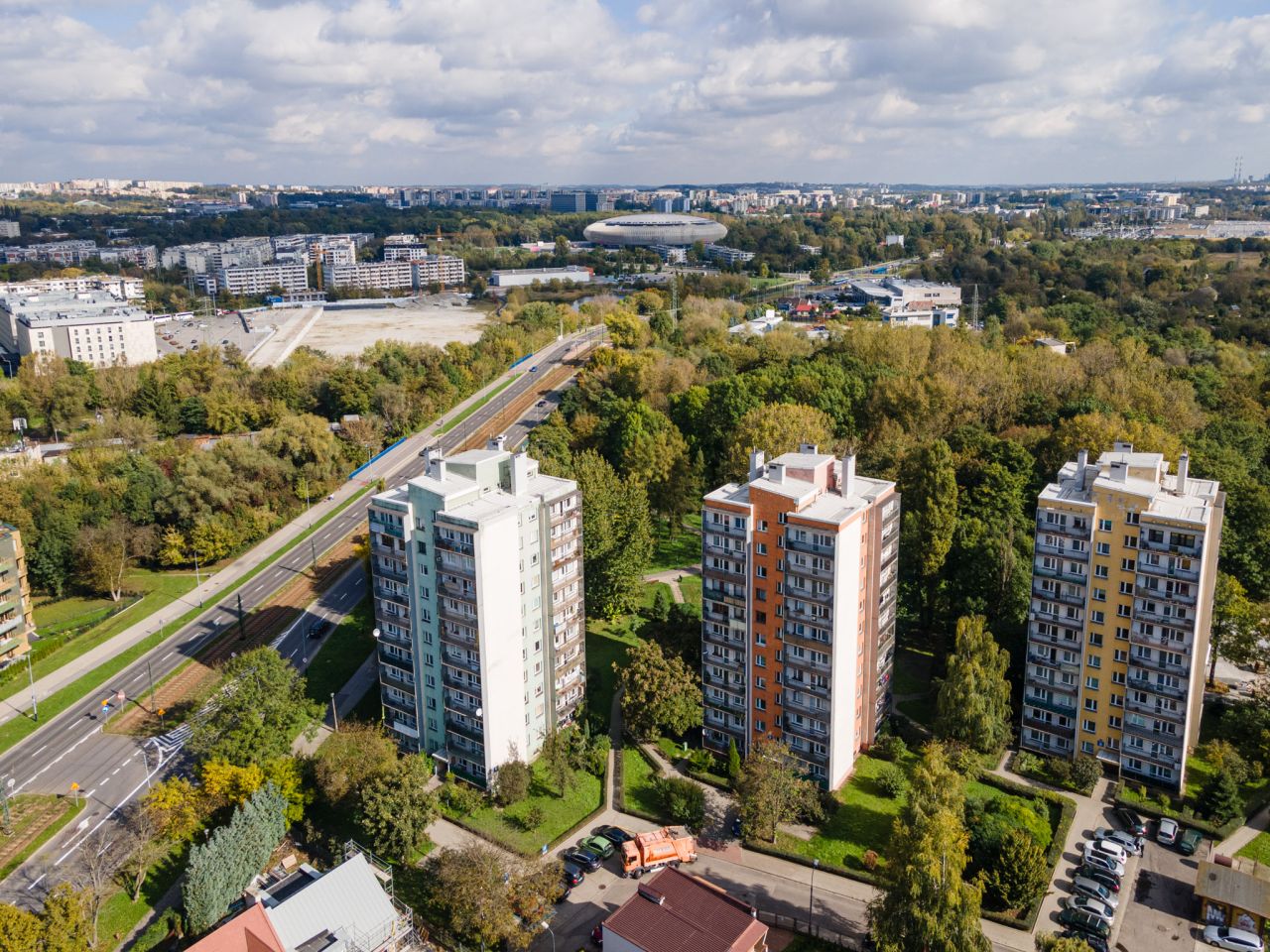 Mieszkanie 3-pokojowe Kraków Grzegórzki, ul. Półkole. Zdjęcie 17