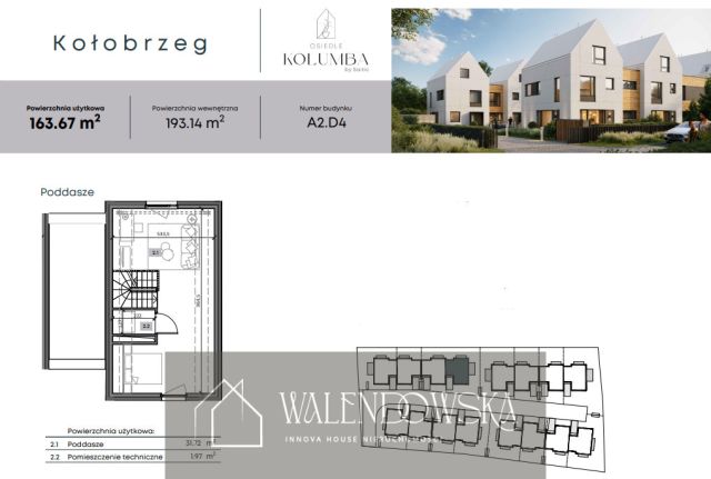 bliźniak, 4 pokoje Kołobrzeg, ul. Krzysztofa Kolumba. Zdjęcie 5
