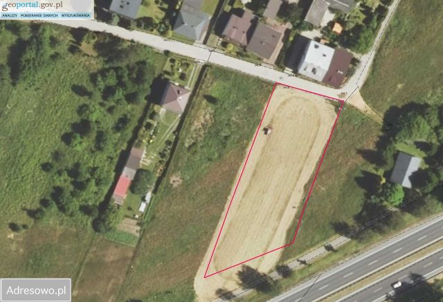 Działka rolno-budowlana Ujków Nowy, ul. Górna. Zdjęcie 1
