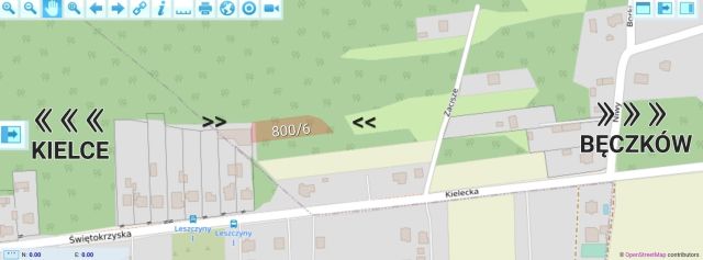 Działka budowlana Bęczków, Zacisze. Zdjęcie 1