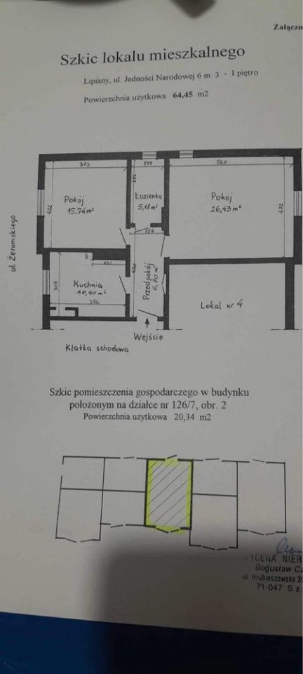Mieszkanie 2-pokojowe Lipiany. Zdjęcie 7
