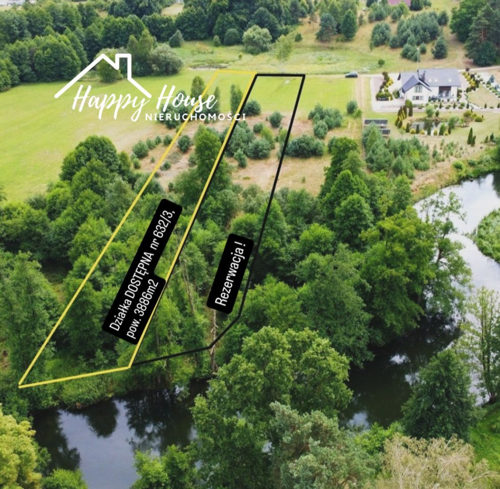 Działka budowlana Rytel, ul. Nadrzeczna