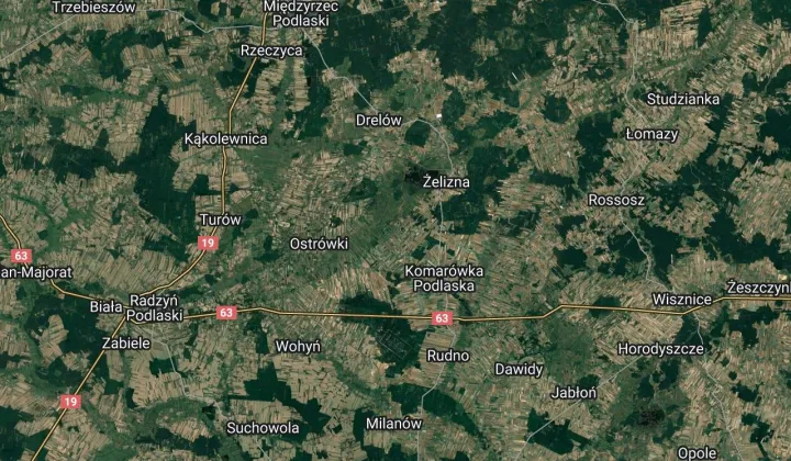 Działka rolna Przegaliny Duże