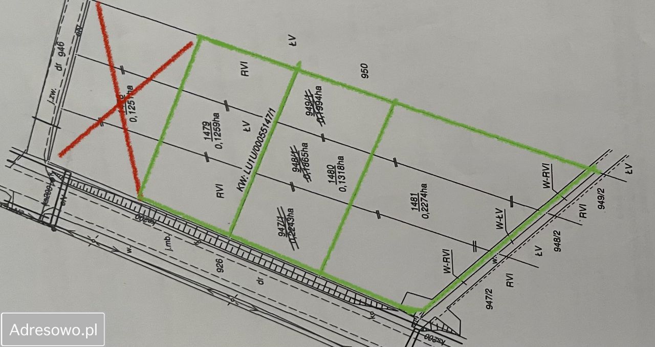 Działka budowlana Krynka, ul. Dereniowa. Zdjęcie 1