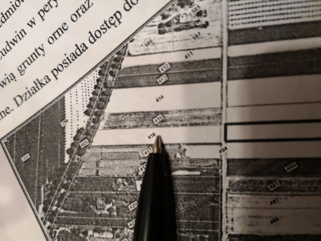 Działka budowlana Zezulin Niższy. Zdjęcie 2