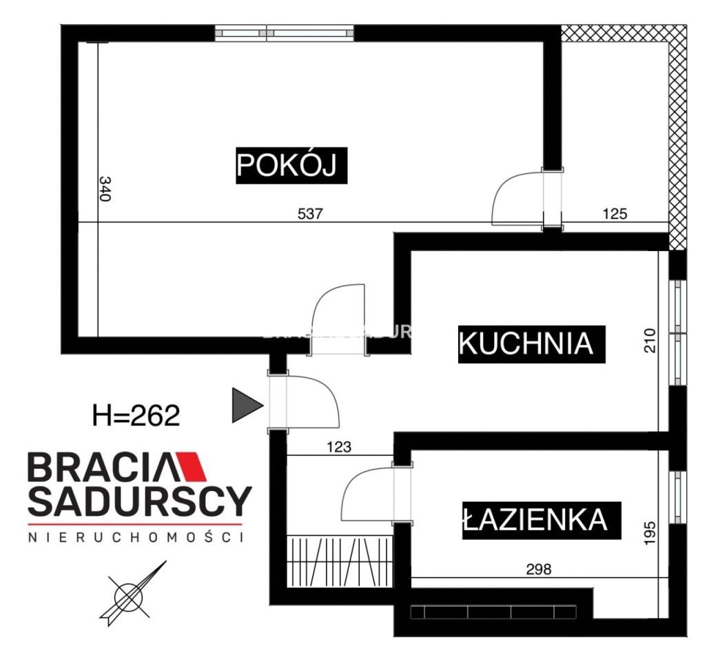 Mieszkanie 1-pokojowe Kraków Prądnik Czerwony, ul. Na Barciach. Zdjęcie 14