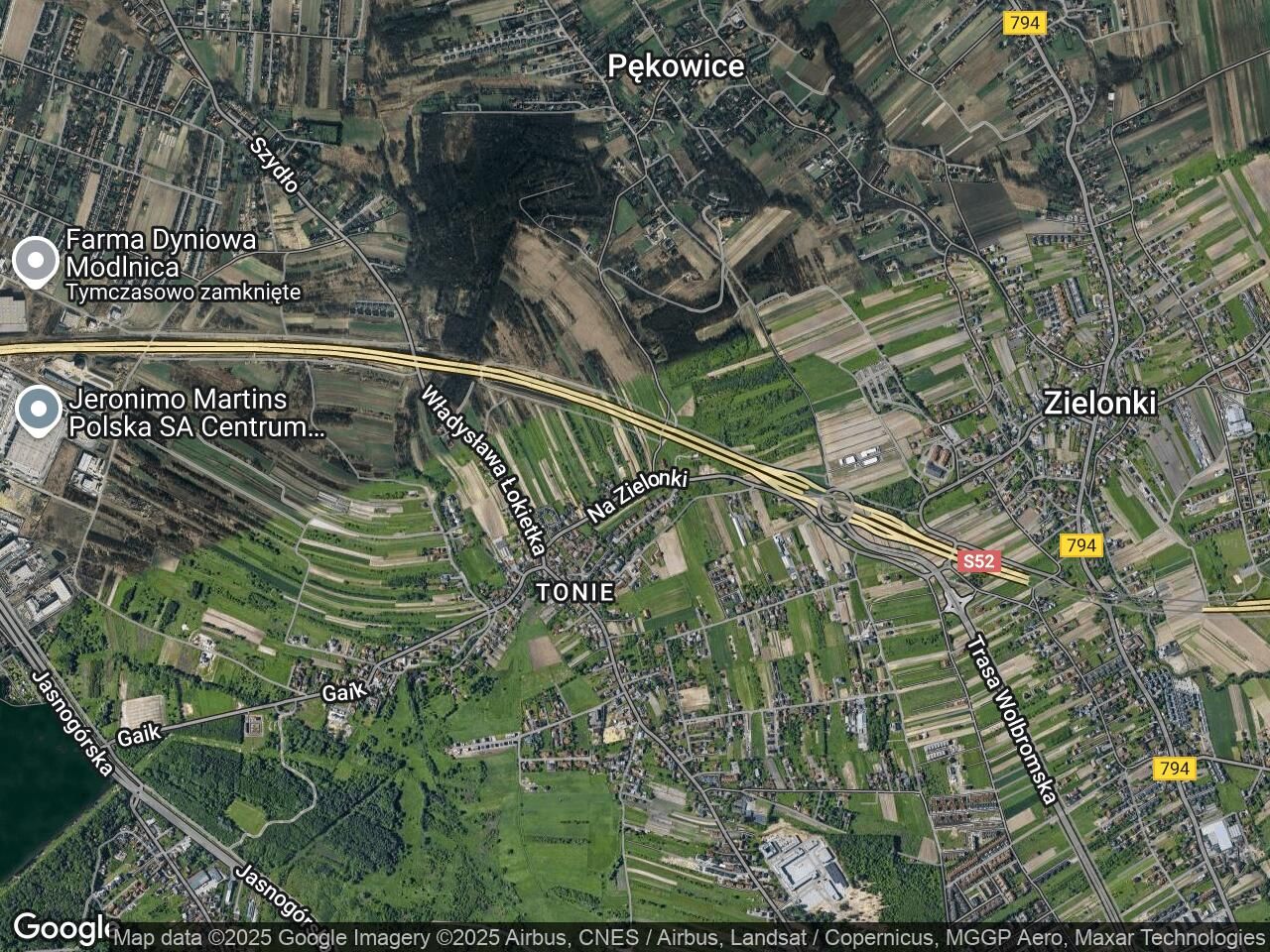 Działka budowlana Kraków Prądnik Biały, ul. Na Zielonki