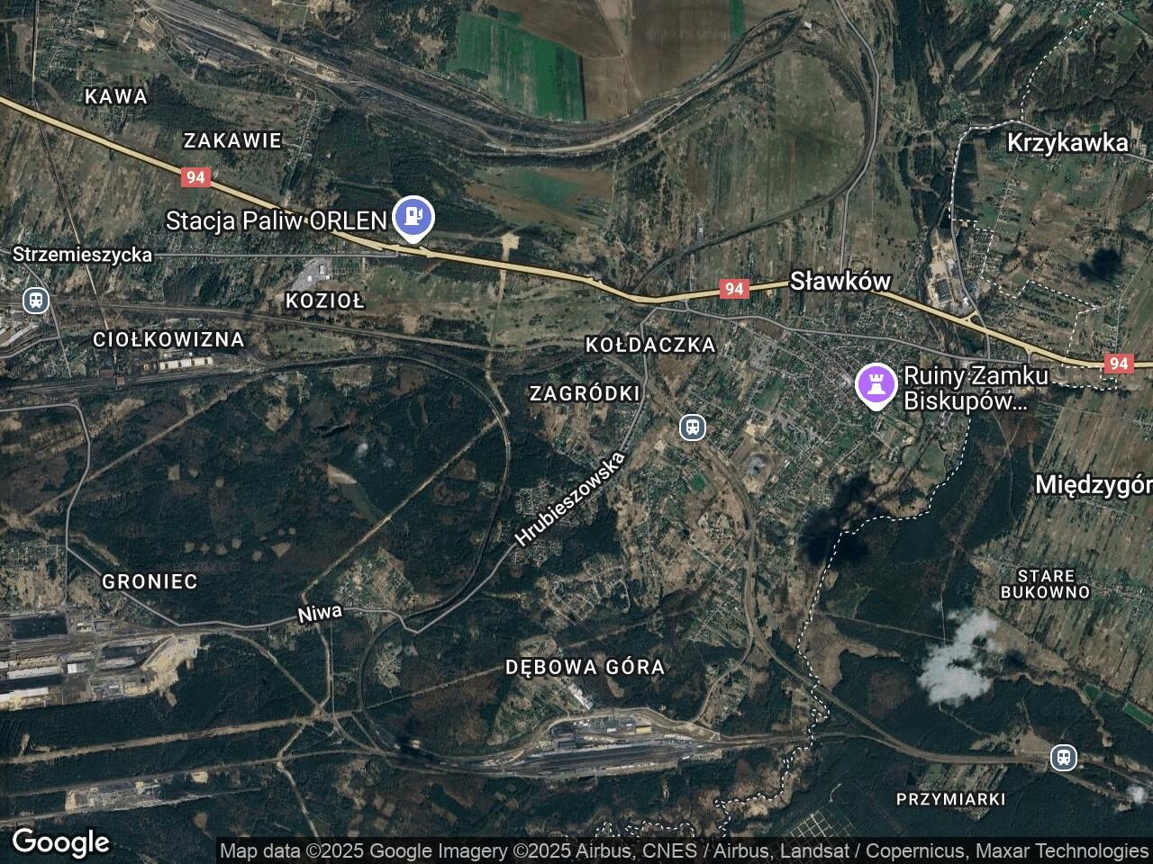 Działka rolna Sławków Zagródki, ul. Zagródki