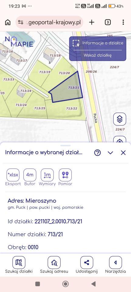 Działka budowlana Mieroszyno, ul. Złota. Zdjęcie 4