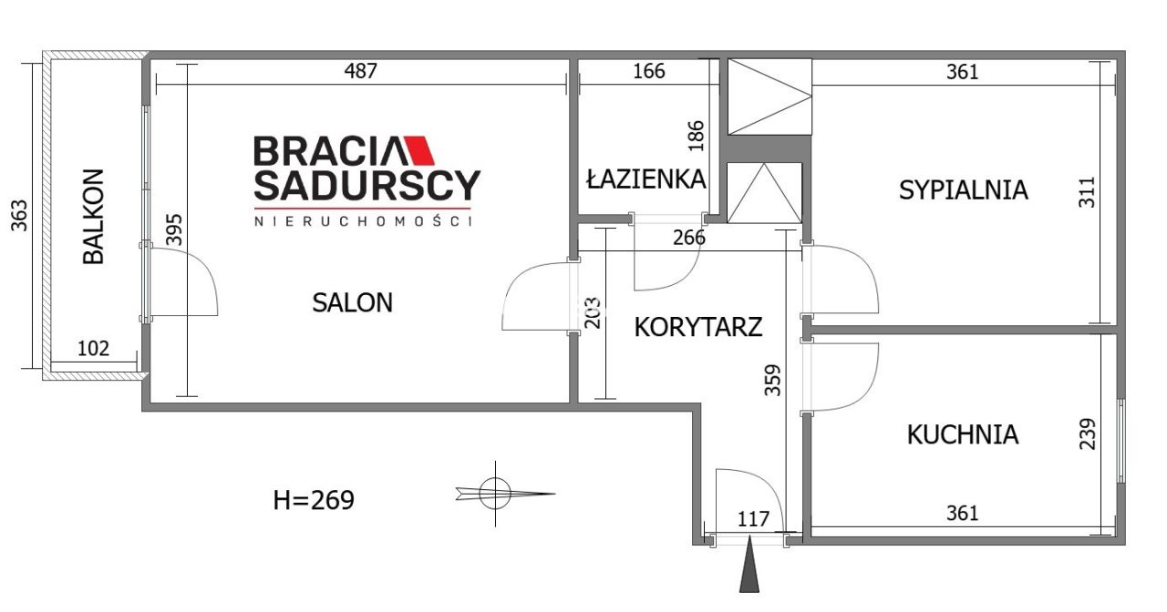 Mieszkanie 2-pokojowe Kraków, ul. Gabrieli Zapolskiej. Zdjęcie 20