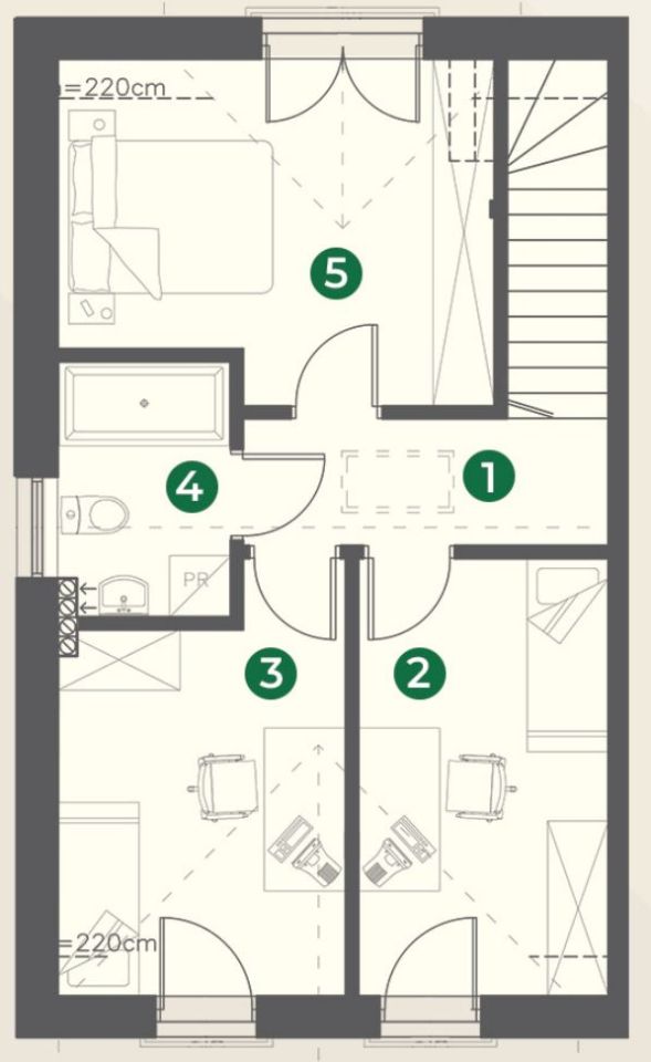 bliźniak, 4 pokoje Rączna. Zdjęcie 20