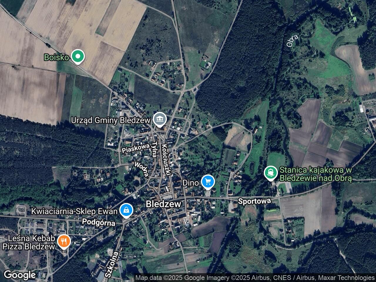 Działka rolna Bledzew, ul. Górna