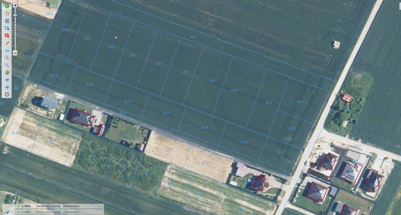 Działka rolno-budowlana Wólka Panieńska