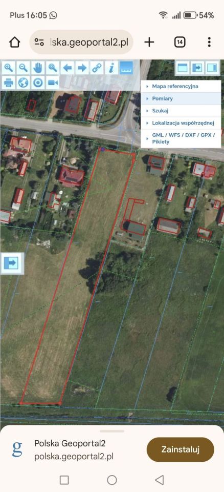 Działka budowlana Lewkowo Nowe