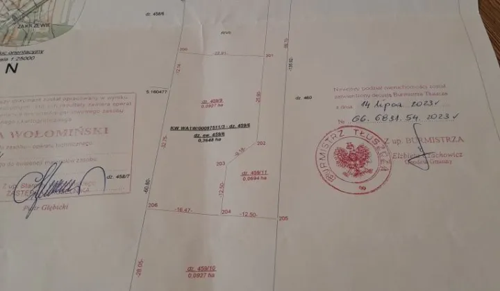 Działka budowlana Postoliska, ul. Aksamitna