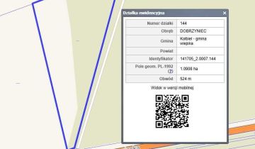 Działka budowlana Dobrzyniec