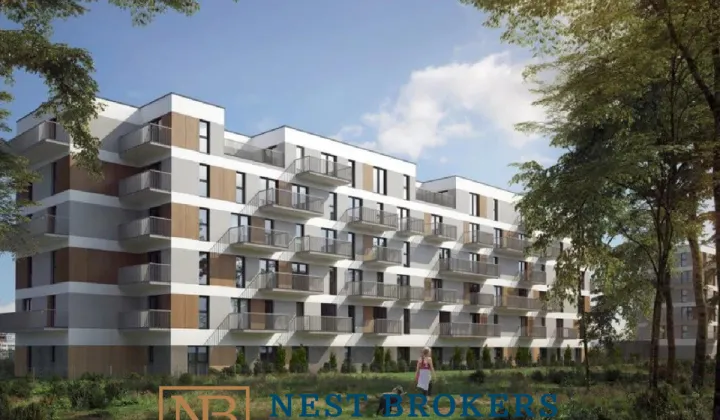 Mieszkanie 2-pokojowe Kraków Bronowice, ul. Josepha Conrada