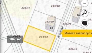 Działka budowlana Narok, ul. Brzozowa