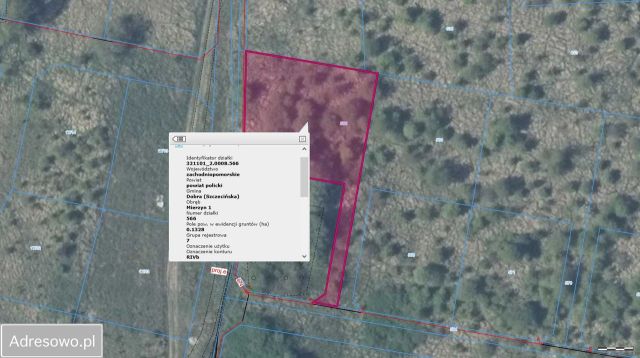 Działka rolna Mierzyn, ul. Niezapominajki. Zdjęcie 1