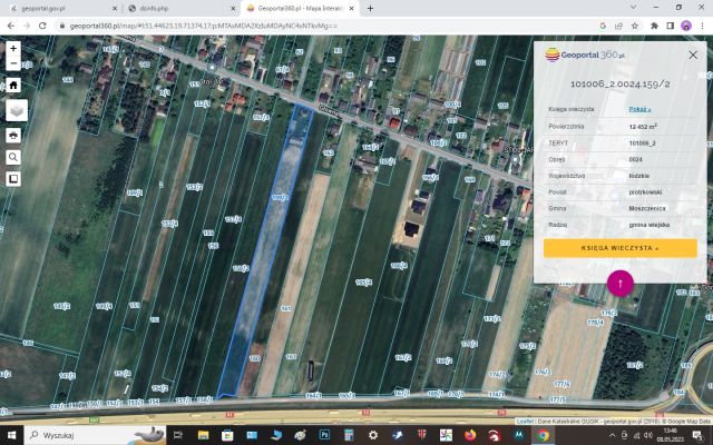 Działka budowlana Raków Duży, ul. Główna. Zdjęcie 1
