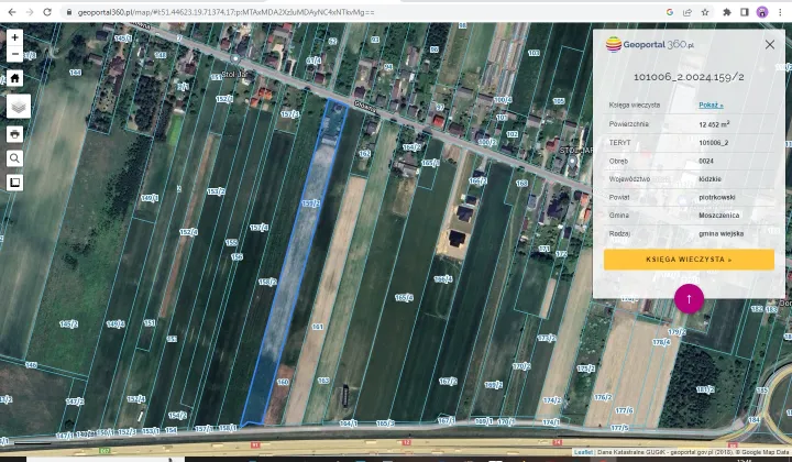 Działka budowlana Raków Duży, ul. Główna