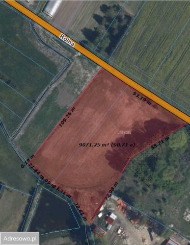 Działka inwestycyjna Rudzienice, ul. Rolna. Zdjęcie 1