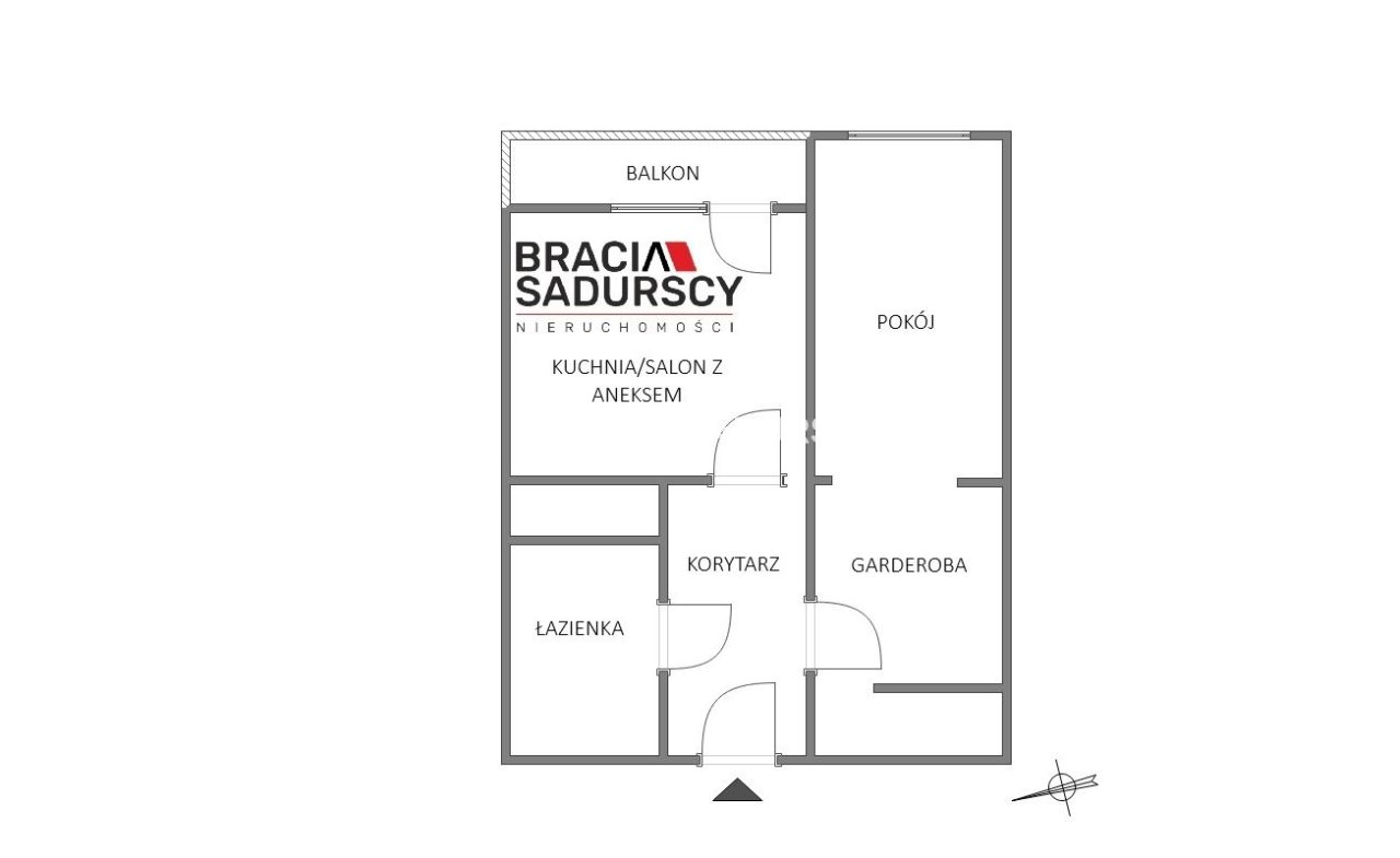 Mieszkanie 2-pokojowe Kraków Mistrzejowice, os. Kombatantów. Zdjęcie 15