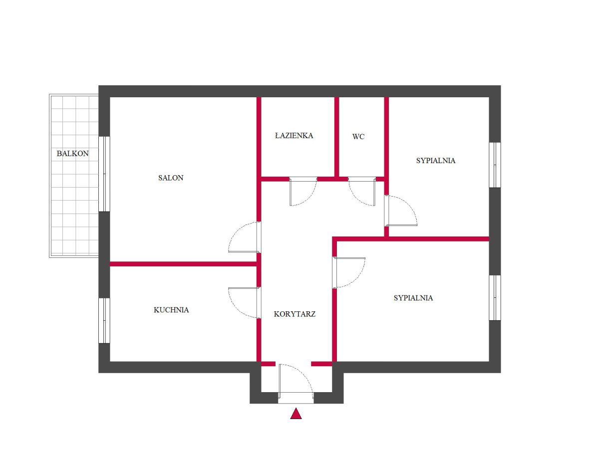 Mieszkanie 3-pokojowe Opole, ul. Skautów Opolskich. Zdjęcie 8