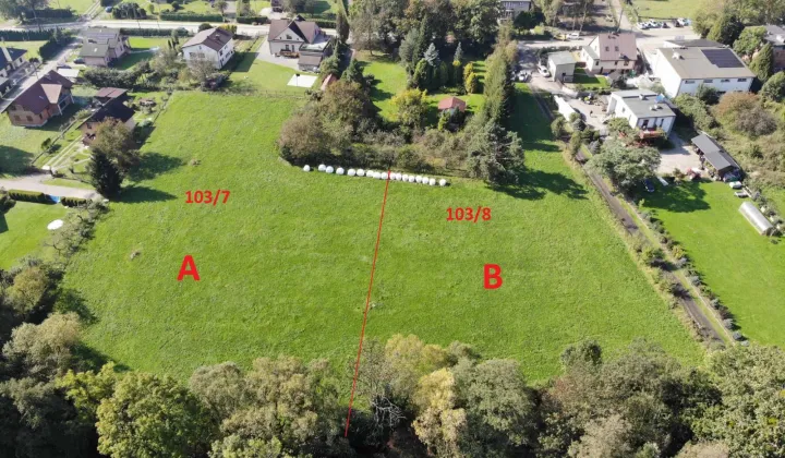 Działka budowlana Ogrodzona