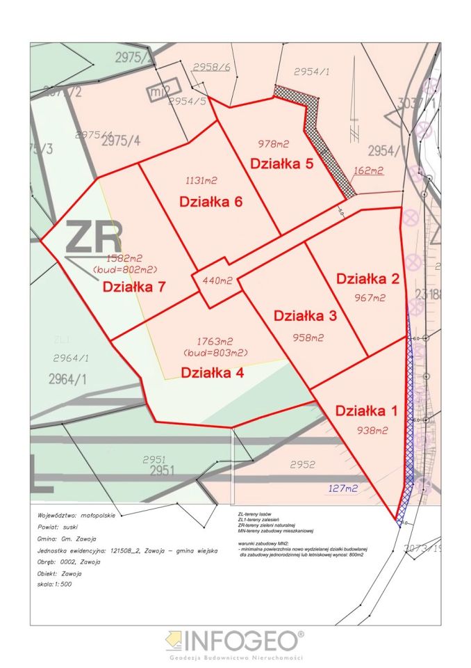 Działka Zawoja Hujdowa. Zdjęcie 3