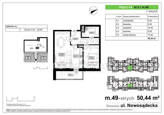 Mieszkanie 3-pokojowe Rzeszów, ul. Nowosądecka. Zdjęcie 9