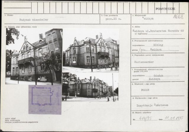 kamienica, 21 pokoi Kwidzyn, ul. Braterstwa Narodów. Zdjęcie 6