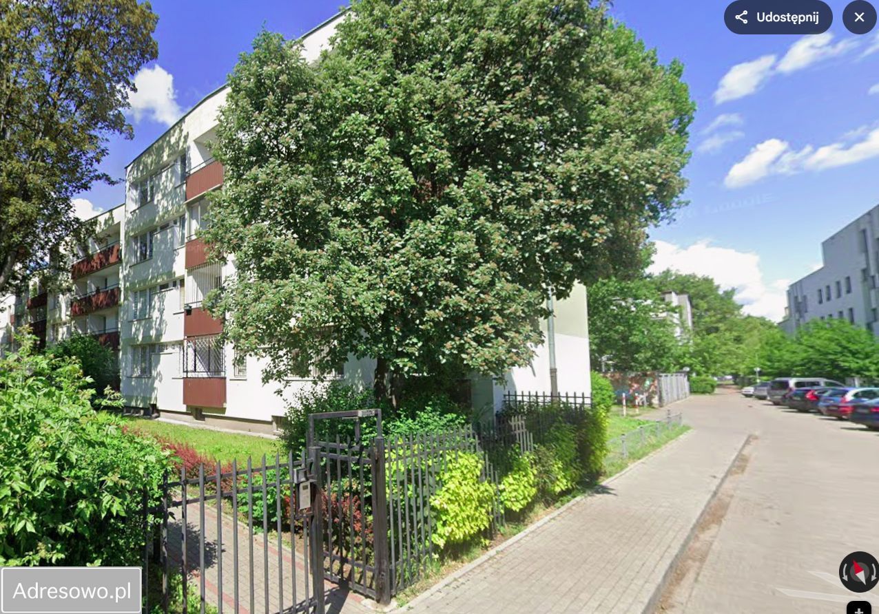 Mieszkanie 2-pokojowe Warszawa Saska Kępa, ul. Brazylijska. Zdjęcie 13