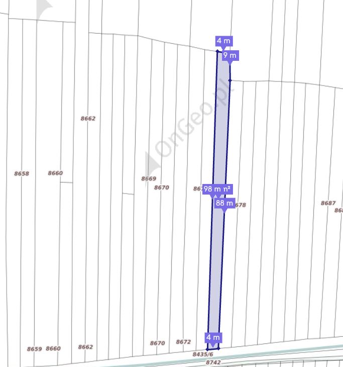Działka rolno-budowlana Frydman, Działka pod zabudowę 397 m² – Frydman, okolice Jeziora Czorsztyń. Zdjęcie 2