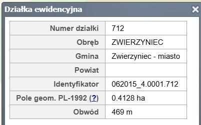 Działka rolna Zwierzyniec. Zdjęcie 2