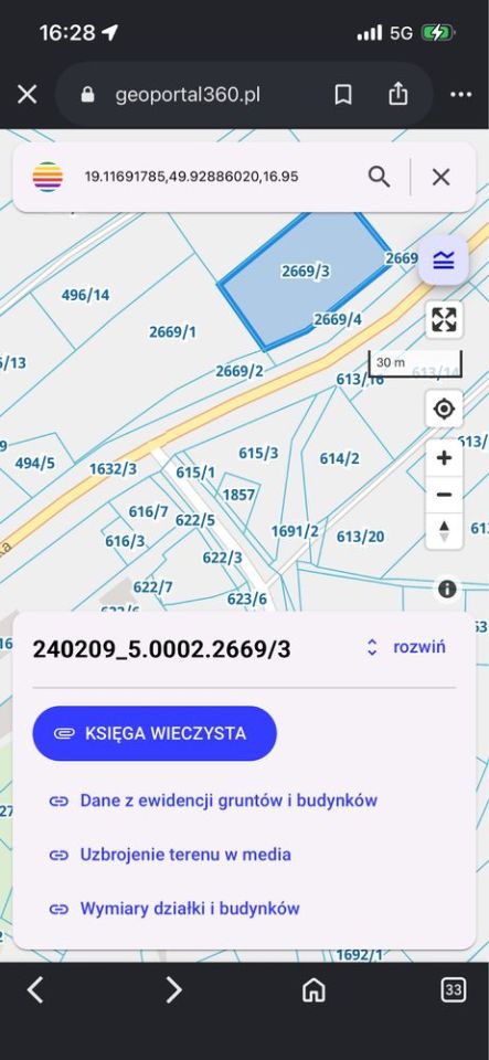 Działka rolno-budowlana Dankowice, ul. Oświęcimska. Zdjęcie 4