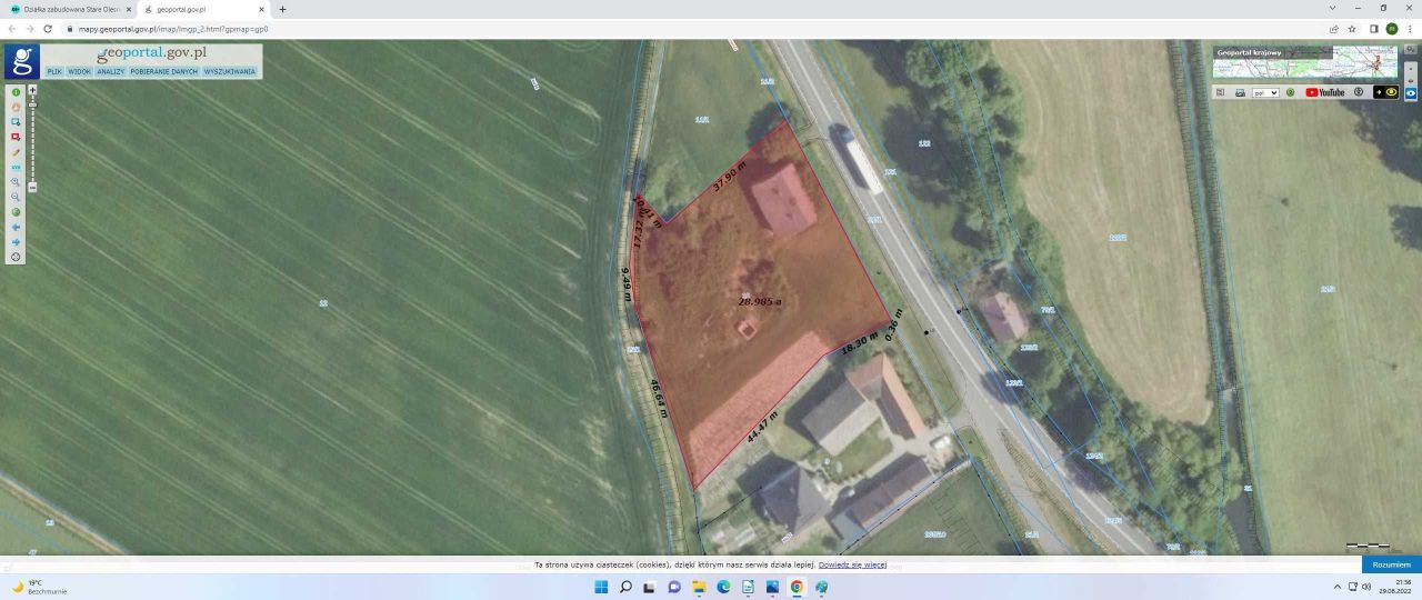 Działka budowlana Stare Olesno, ul. Kluczborska. Zdjęcie 8