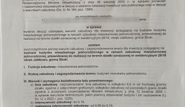 Działka budowlana Jabłkowo