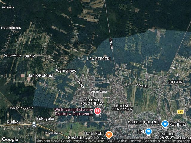 Działka budowlana Ostrowiec Świętokrzyski Kolonia Robotnicza, ul. Las Rzeczki. Zdjęcie 1