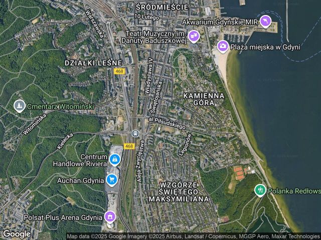 Mieszkanie 3-pokojowe Gdynia Śródmieście, al. marsz. Piłsudskiego. Zdjęcie 1