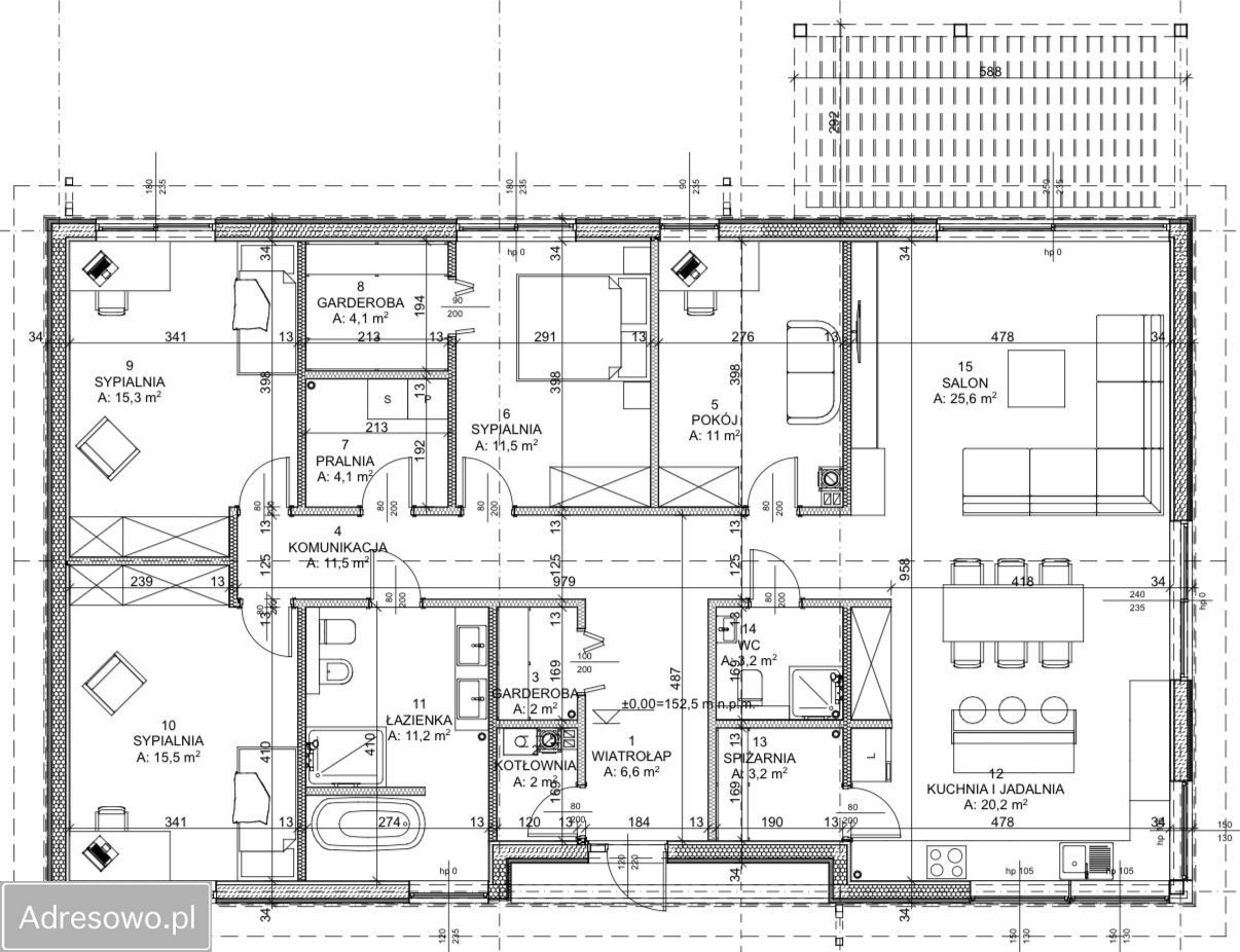 dom wolnostojący, 4 pokoje Rosanów, ul. Dębowa. Zdjęcie 20