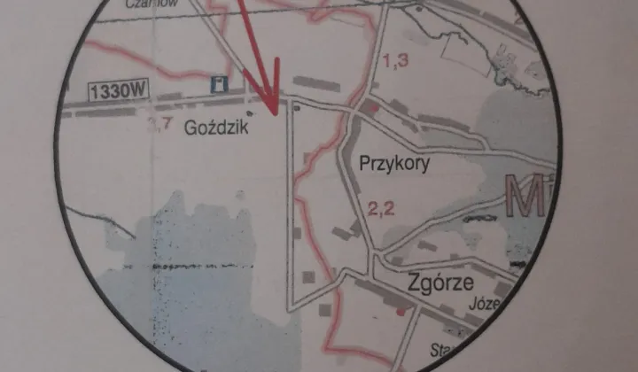 Działka rolna Goździk