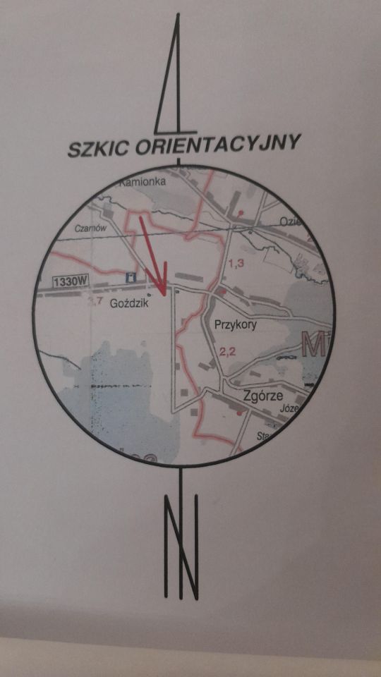 Działka rolna Goździk. Zdjęcie 1