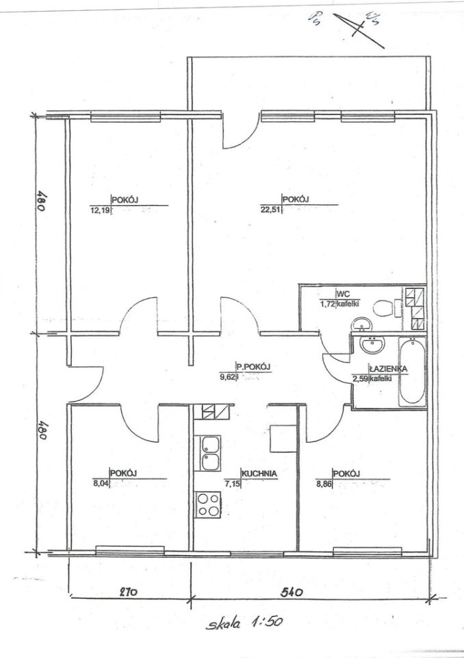 Mieszkanie 4-pokojowe Bydgoszcz Szwederowo, ul. Stanisława Leszczyńskiego. Zdjęcie 21