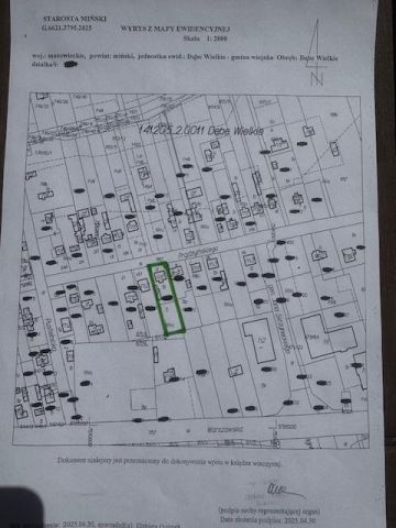 Działka budowlana Dębe Wielkie, ul. Prądzyńskiego. Zdjęcie 1