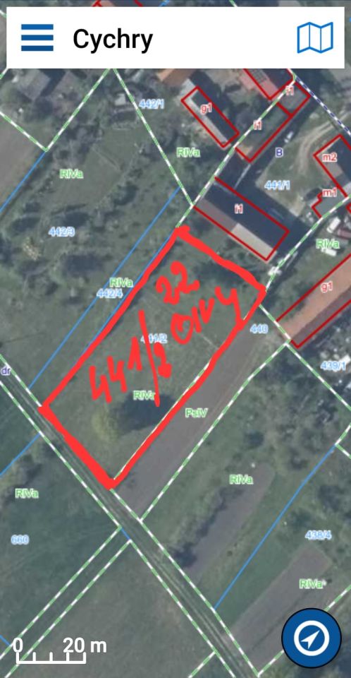 Działka rolno-budowlana Cychry, ul. Tadeusza Kościuszki. Zdjęcie 2