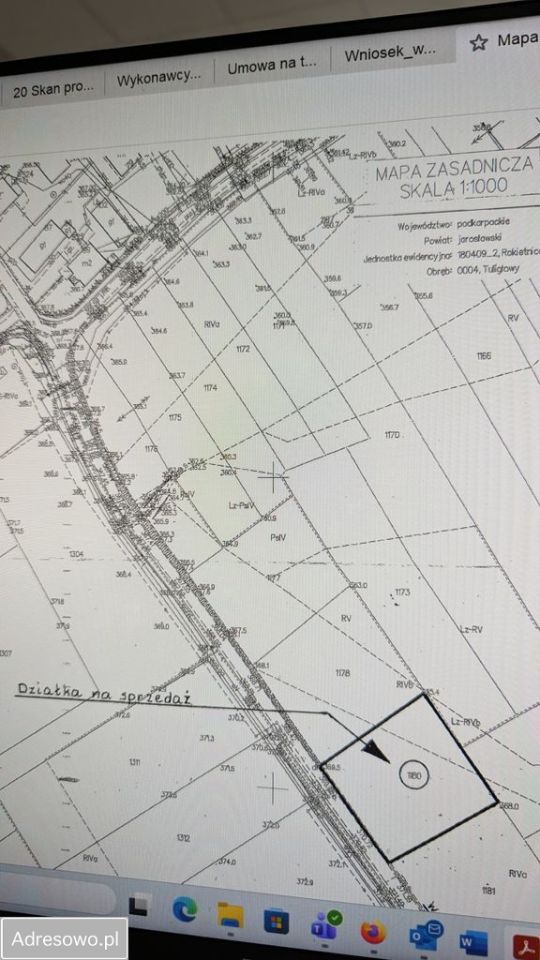 Działka rolno-budowlana Tuligłowy. Zdjęcie 2