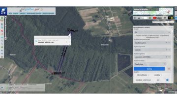 Działka leśna Budzisław