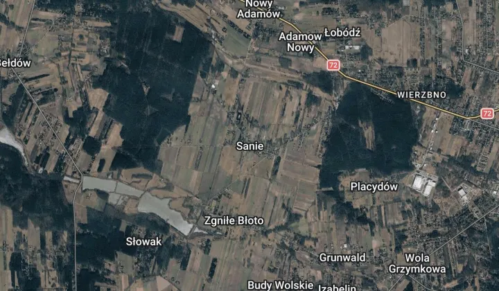 Działka budowlana Sanie, Sanie