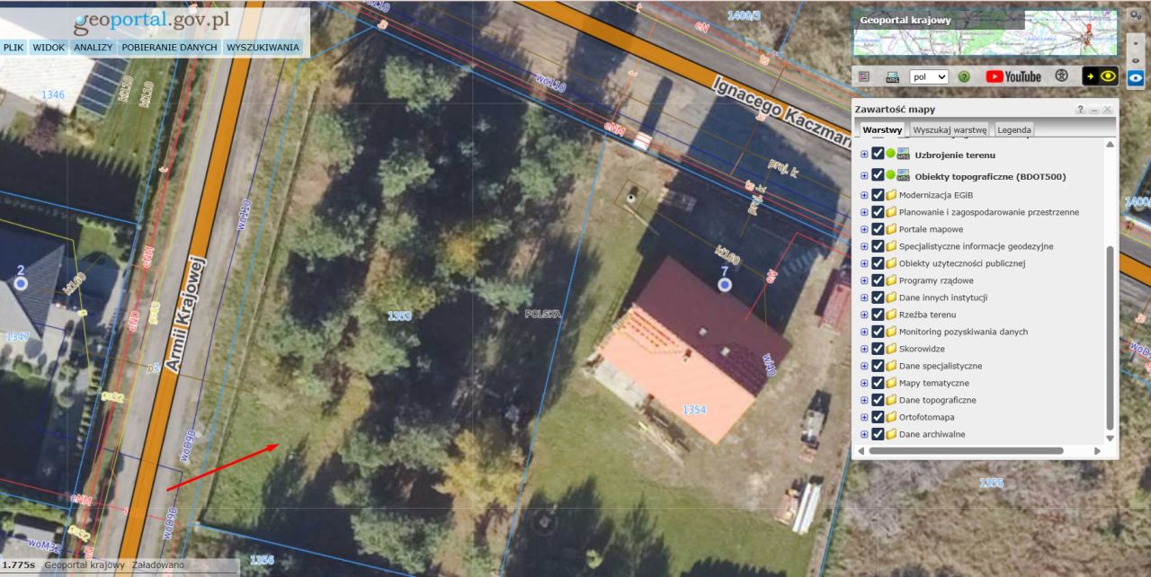 Działka budowlana Łochowo, ul. Armii Krajowej